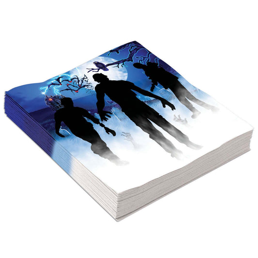 Zombie Large Napkin 16pc Party Goods 1