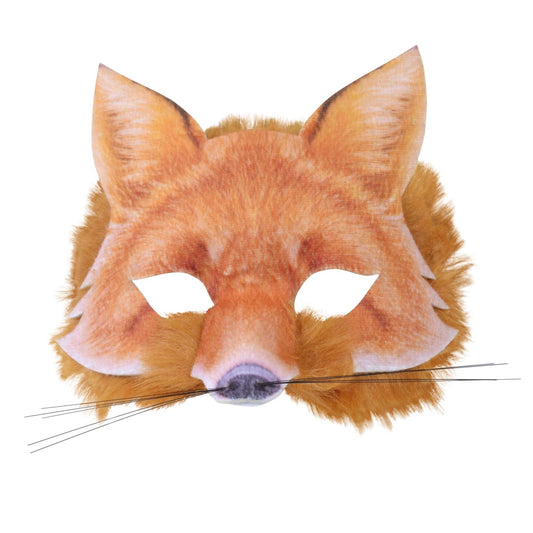 Fox Face Realistic Fur Mask 1