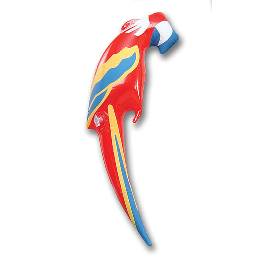 Inflatable Parrot Red 48cm Pirate Accessory Blow Up 1