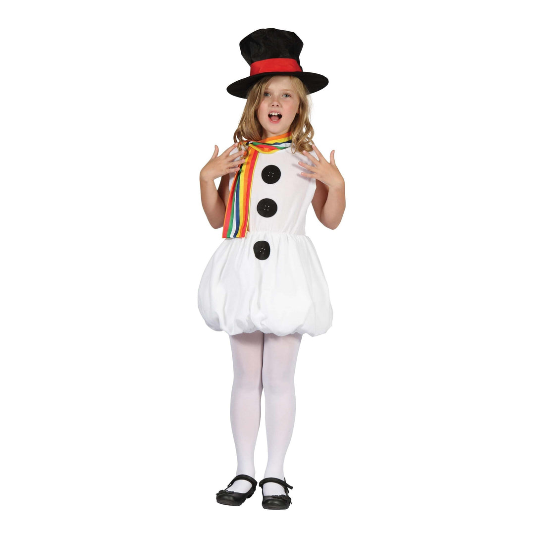 Snow Girl Childrens Costume Snowman Suit 1