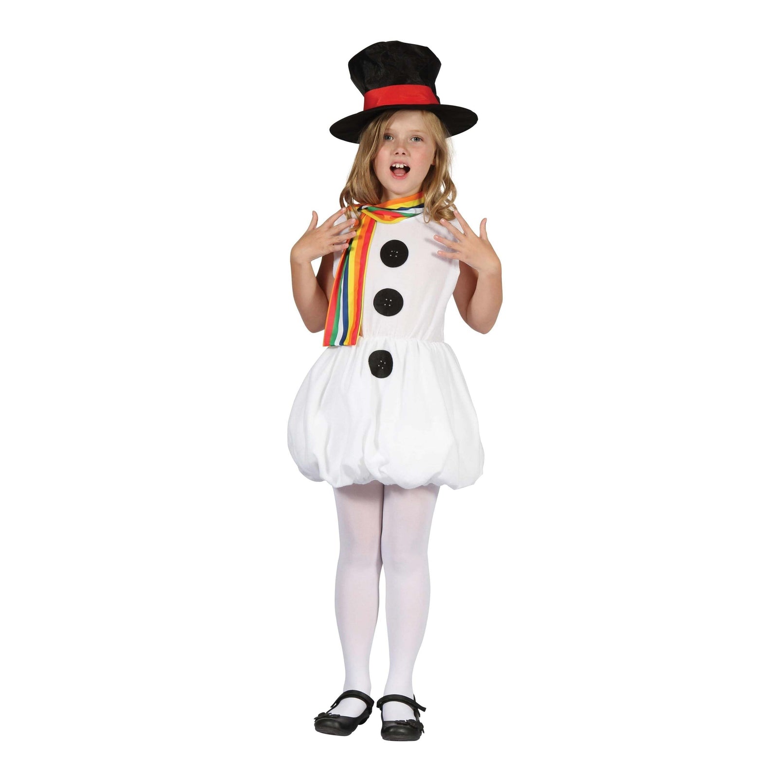 Snow Girl Childrens Costume Snowman Suit 1