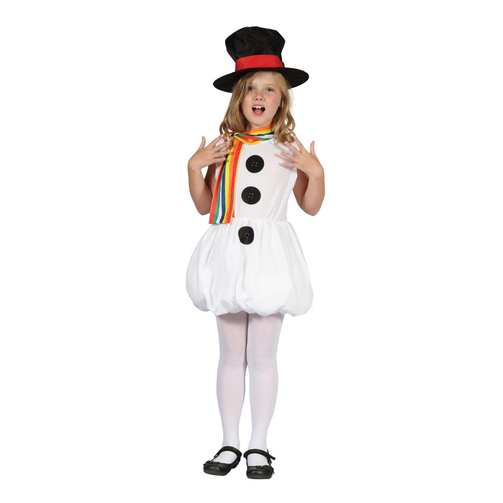 Snow Girl Childrens Costume Snowman Suit 1