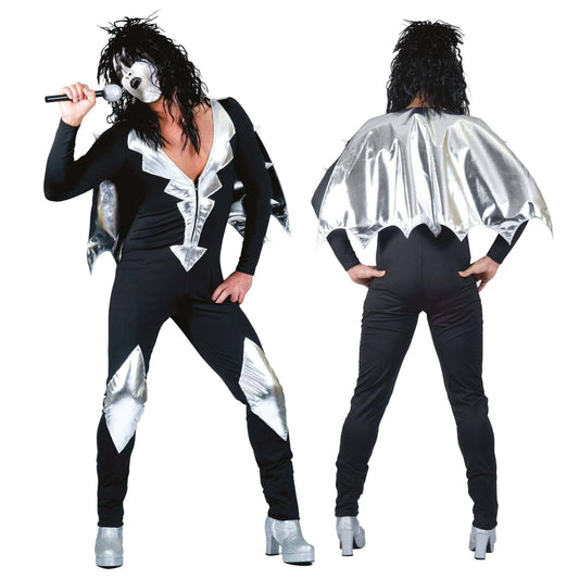 Glam Rock Jumpsuit Male KISS Costume 1