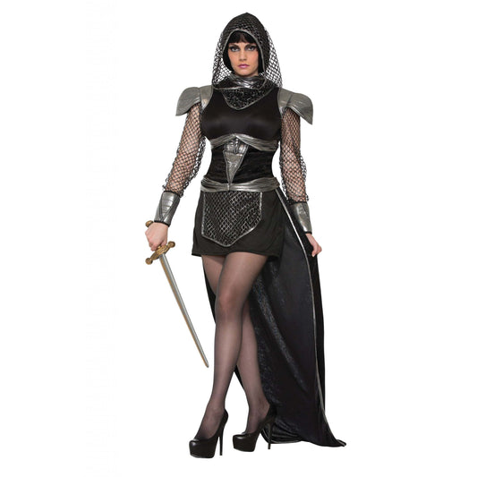 Knights Of Glamour Adult Costume Female Uk Size 10 14 1