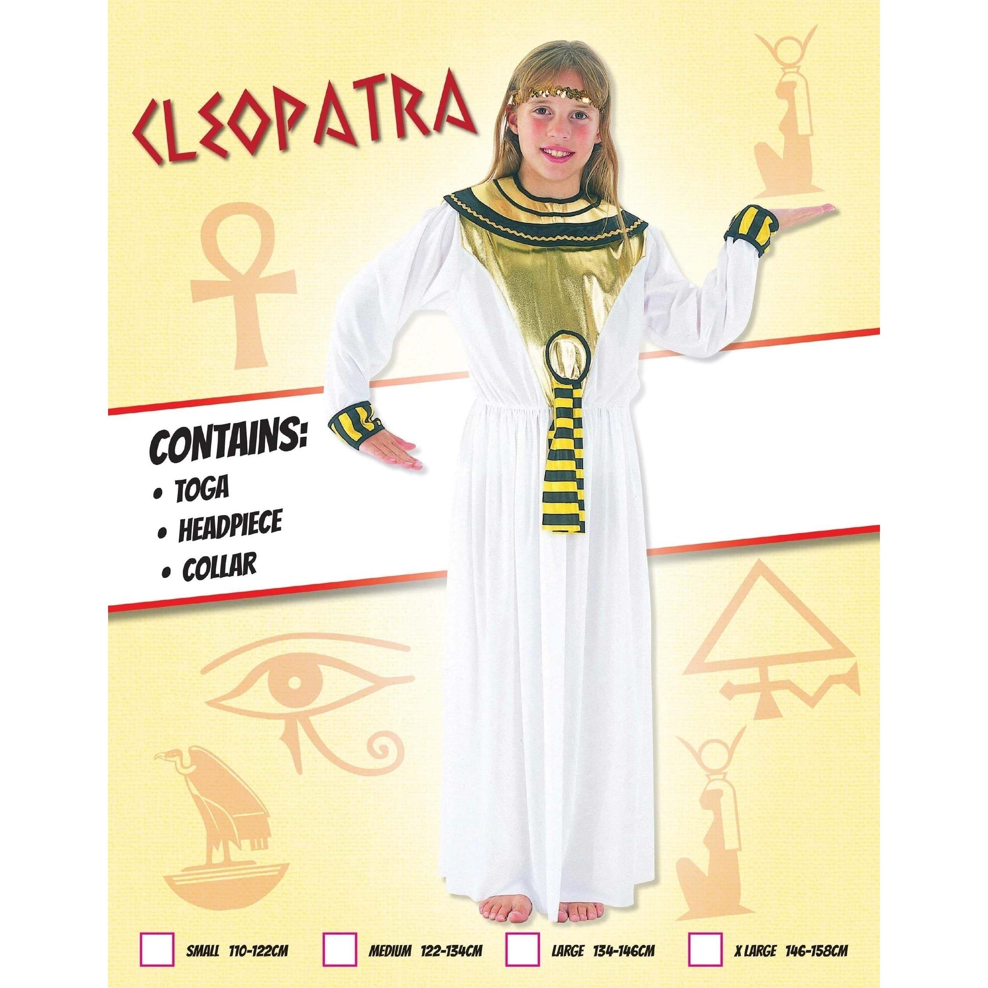 Cleopatra Girls Costume 1