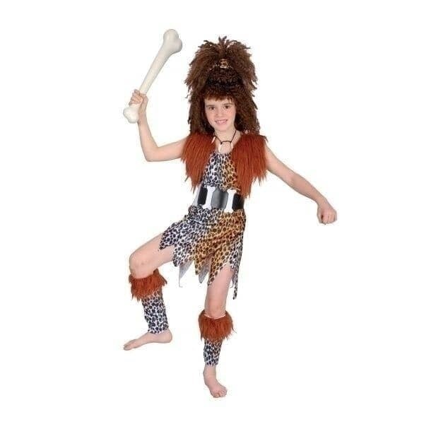 Cavegirl and Wig Girls Costume 1