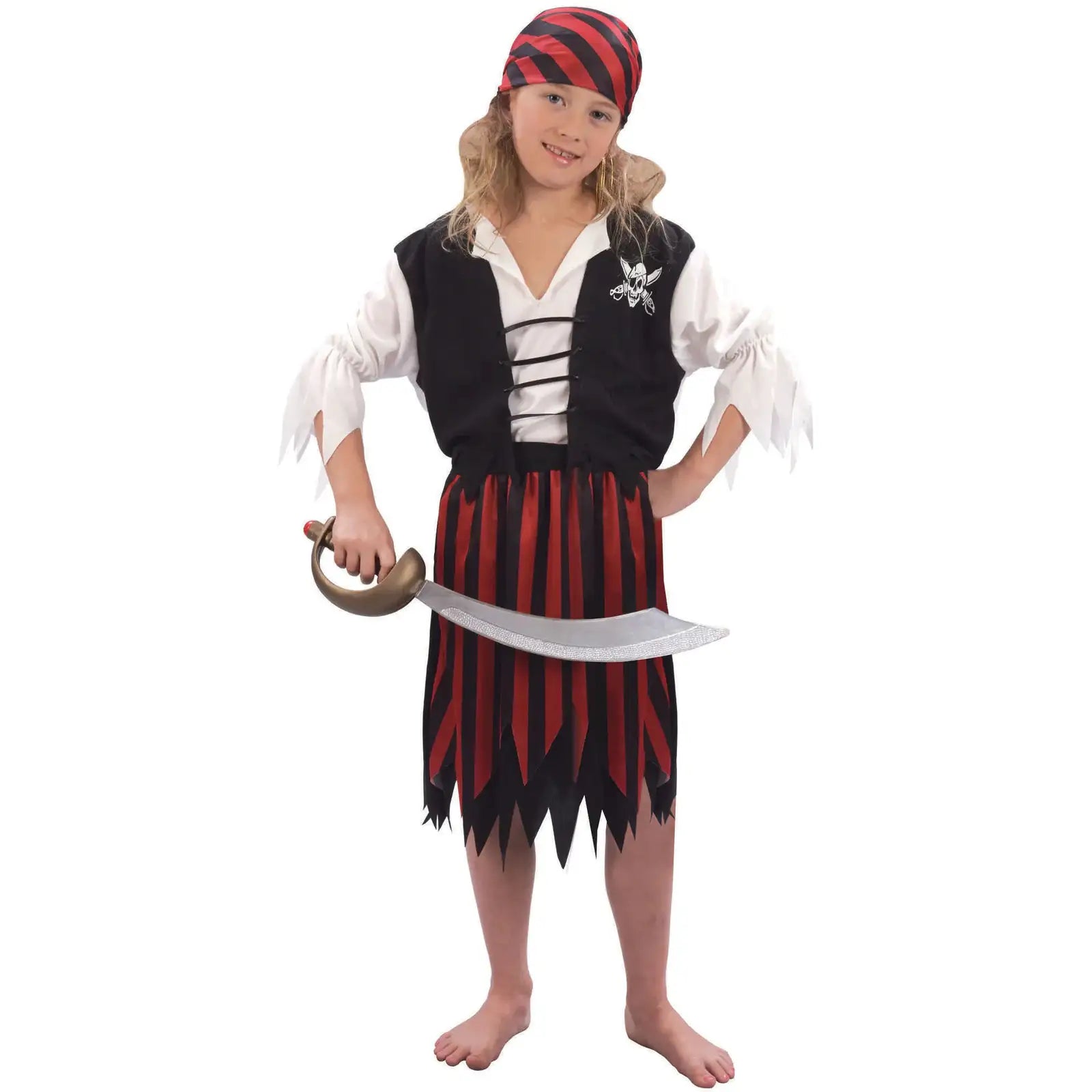 Pirate Girl Costume 1
