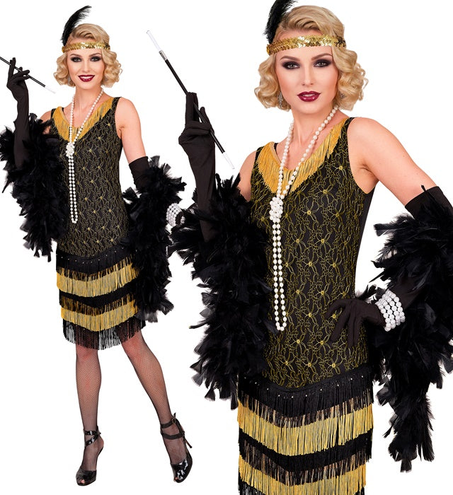 Roaring 20S Flapper  Dress 