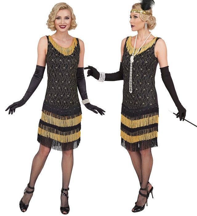 Roaring 20S Flapper  Dress 