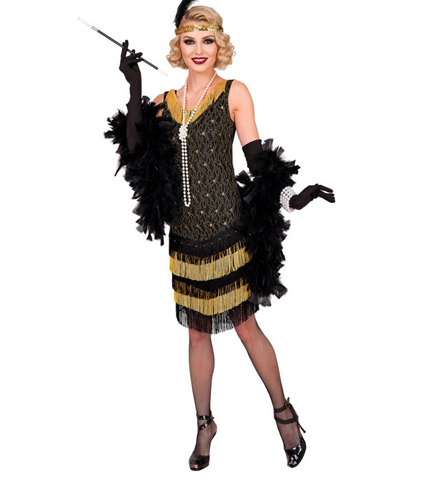 Roaring 20S Flapper  Dress 