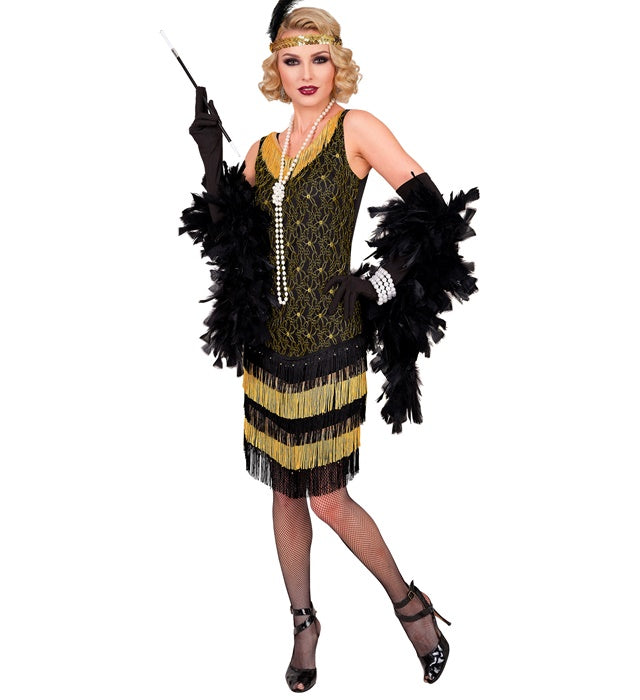 Roaring 20S Flapper  Dress 