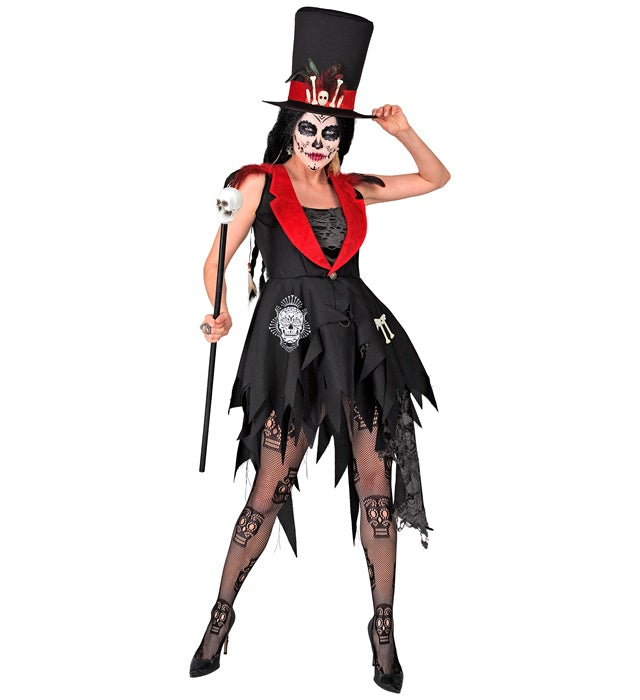 Dia De Los Muertos  Dress, Hat 
