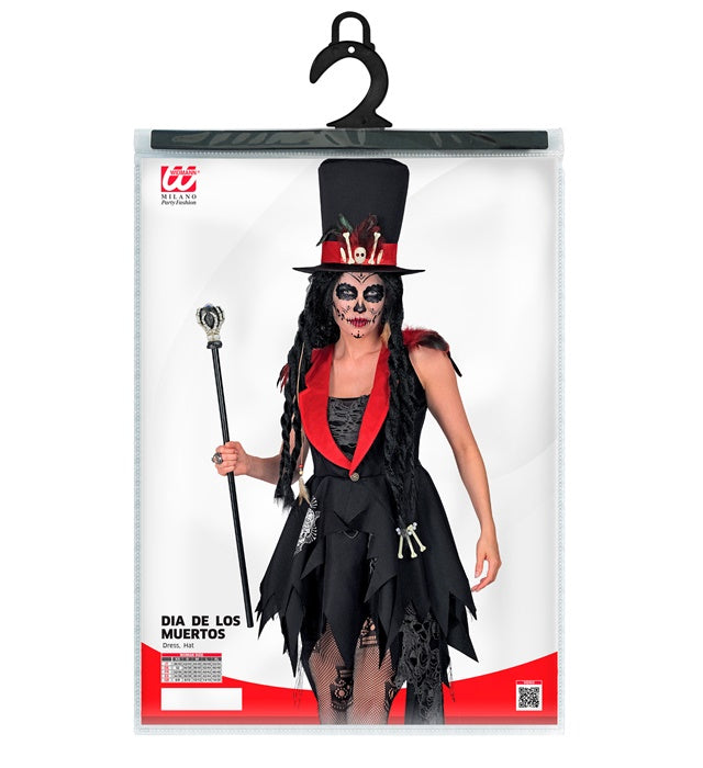 Dia De Los Muertos  Dress, Hat 