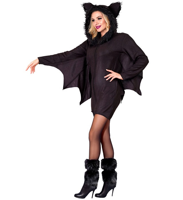 Bat  Hooded Dress 