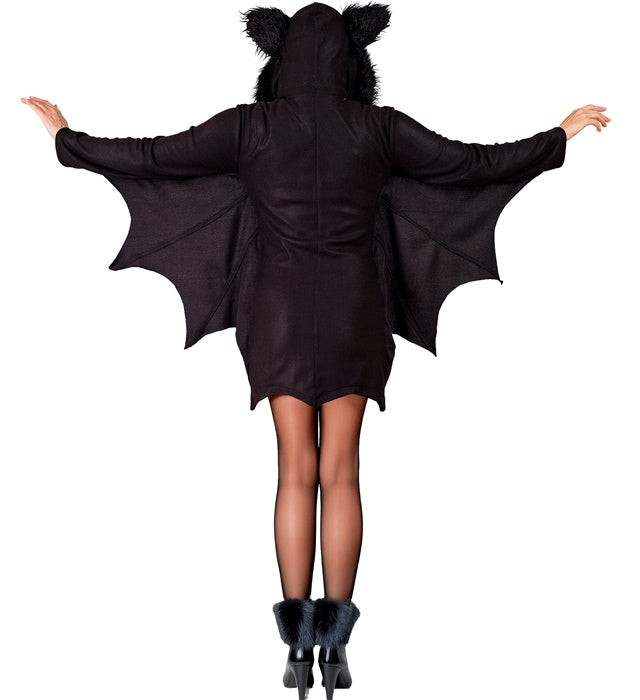 Bat  Hooded Dress 