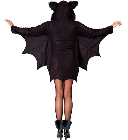 Bat  Hooded Dress 