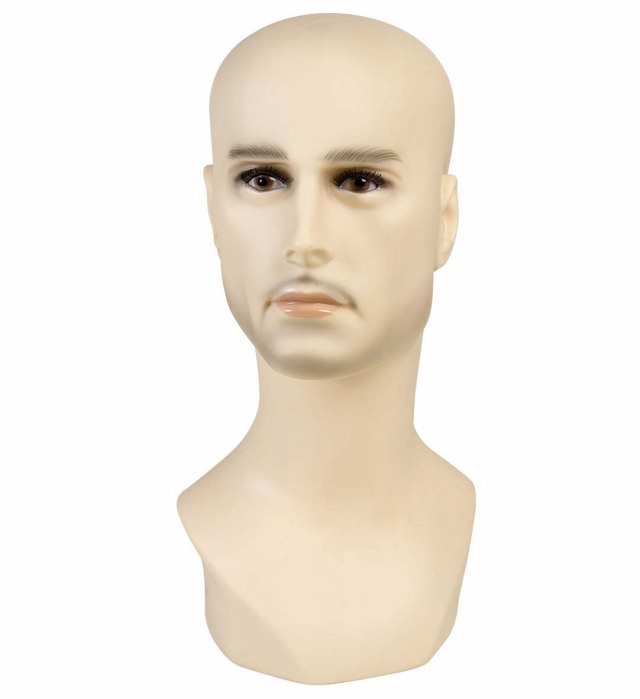 White Man Display Head 40 Cm
