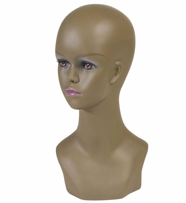 Afro Woman Display Head 40 Cm