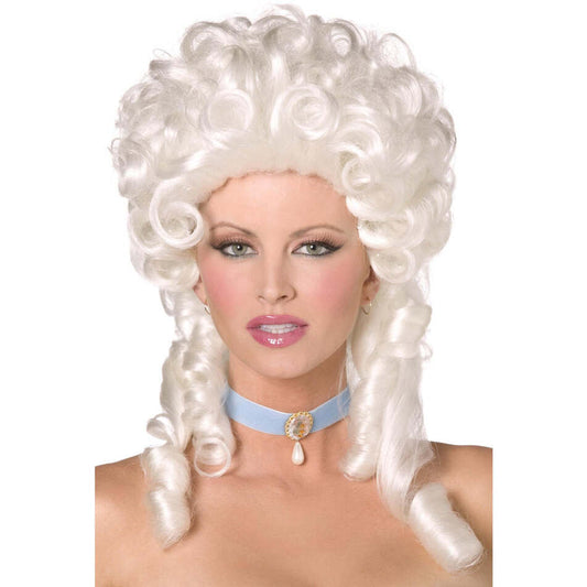 Baroque Adult White Marie Antoinette Wig Costume Accessory 1