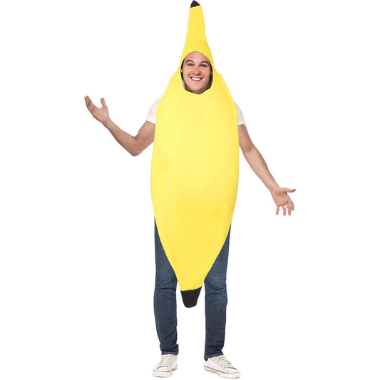 Banana Costume Adult Yellow Tabard 1