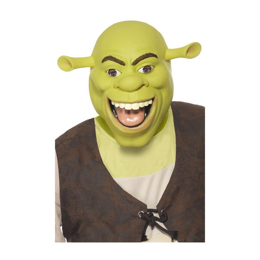 Shrek Latex Mask Adult Green Ogre Costume Accessory 1