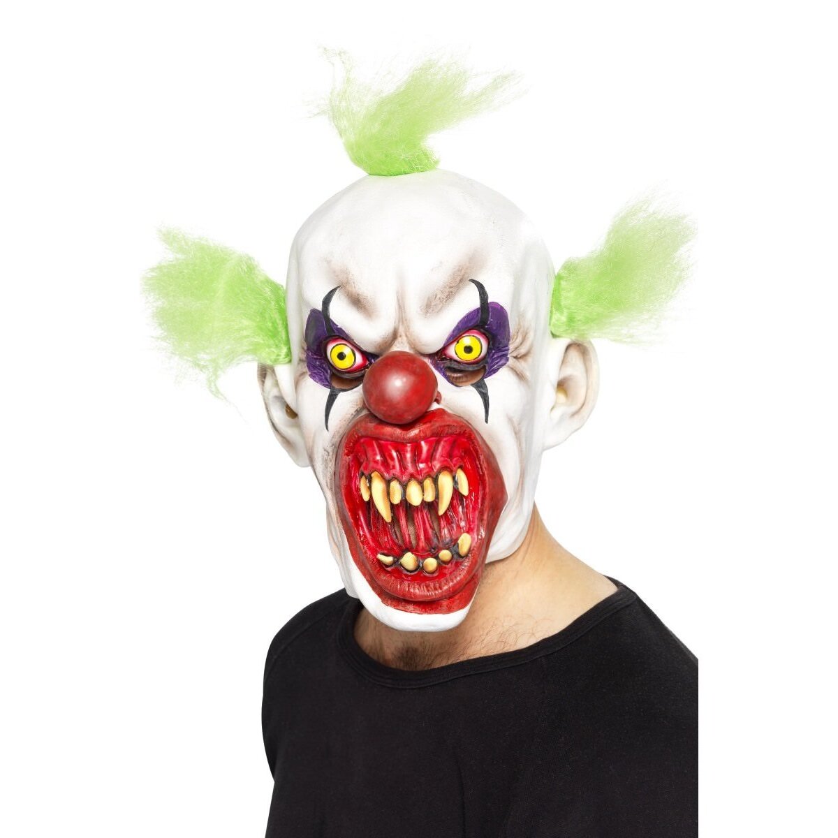 Sinister Clown Mask Latex Horror Carnival 1