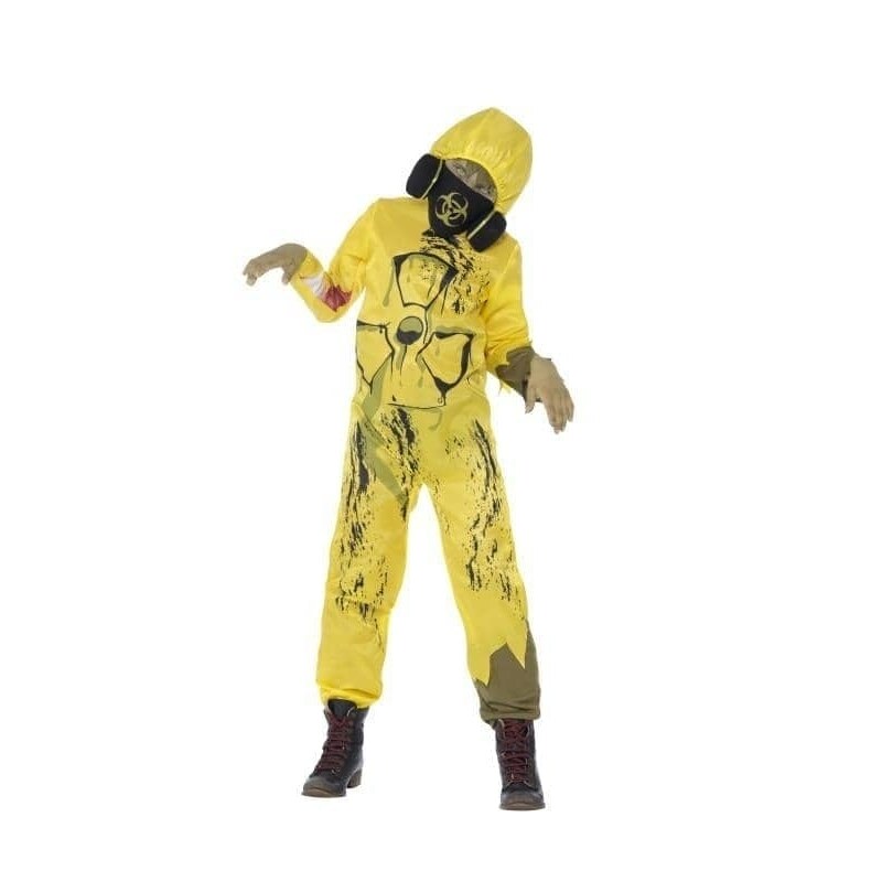 Toxic Waste Costume Teen Yellow 1