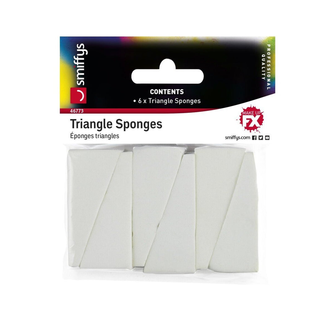 Triangle Sponges Adult White 1