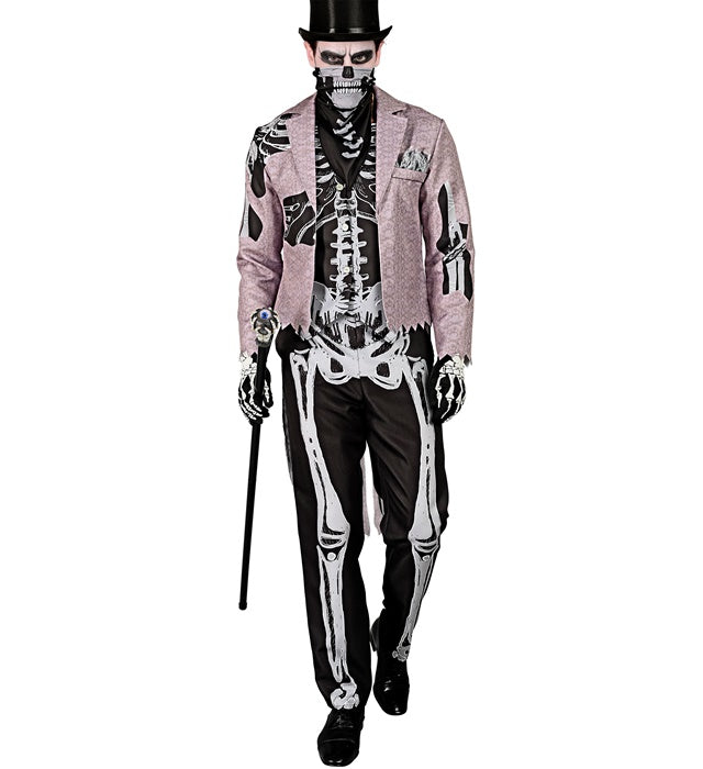 Skelegroom  Tailcoat With Vest, Pants, Face Mask 