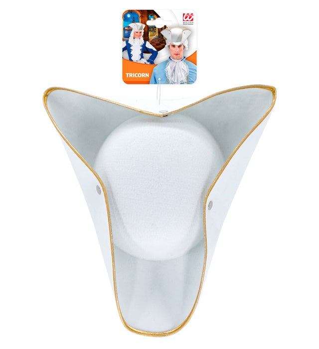 White Tricorns Felt