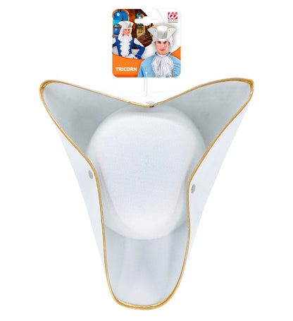 White Tricorns Felt