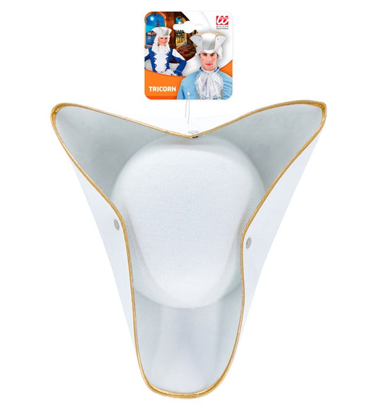 White Tricorns Felt