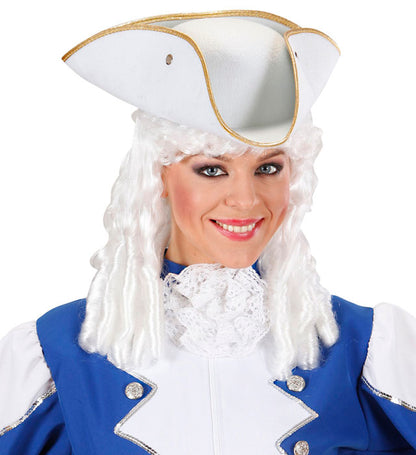 White Tricorns Felt