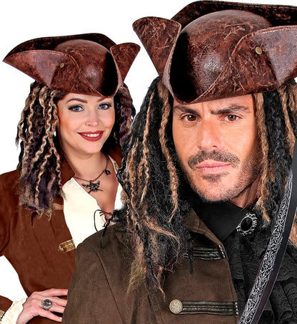 Pirate Tricorns Leatherlook