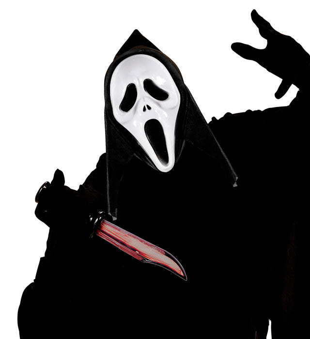 Screaming Ghost Hooded Mask