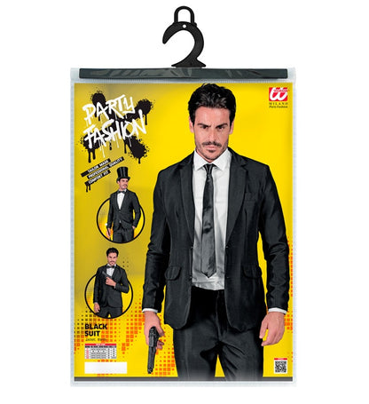 Black Party Fashion Suit  Jacket, Pants 