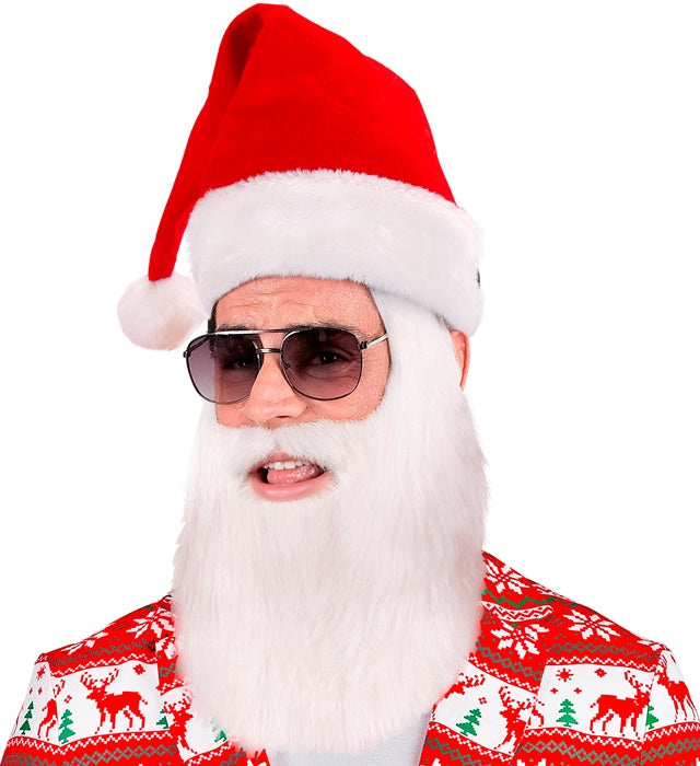 Santa Claus Hat With Beard Plush