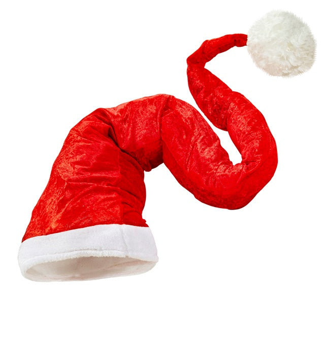 Extralong Santa Claus Hat Velvet - 150 Cm