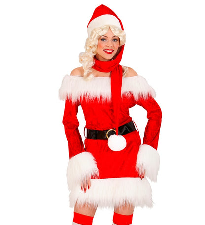 Extralong Santa Claus Hat Velvet - 150 Cm