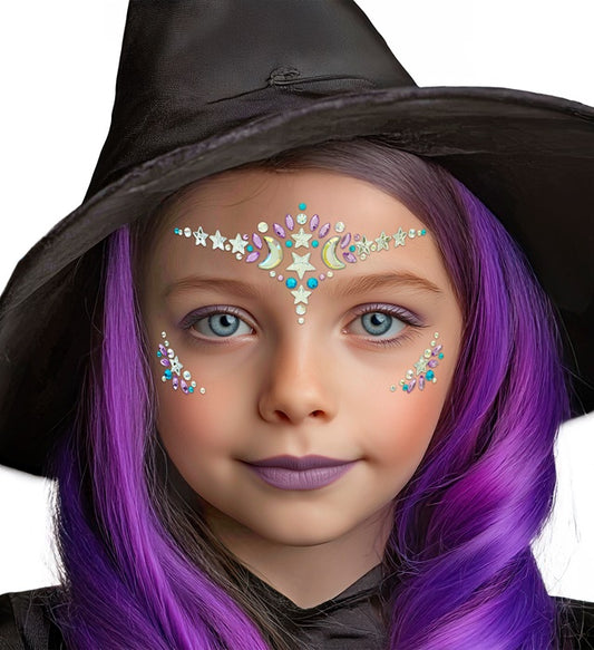 Face Jewels Witch