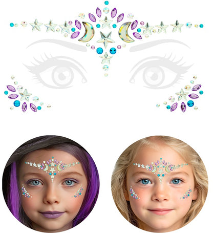 Face Jewels Witch