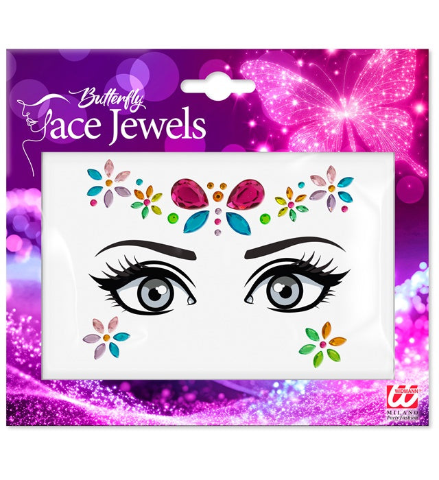  Face Jewels Butterfly