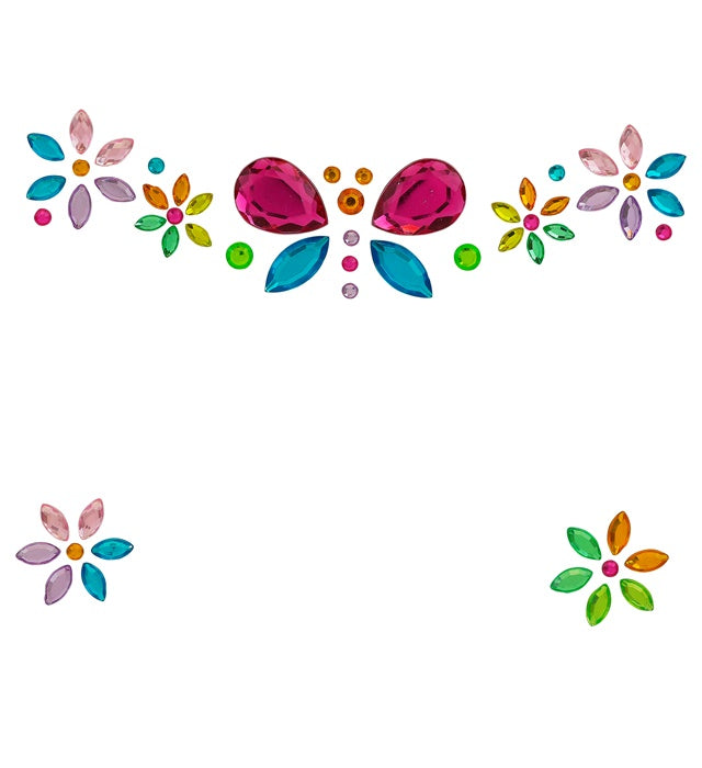  Face Jewels Butterfly