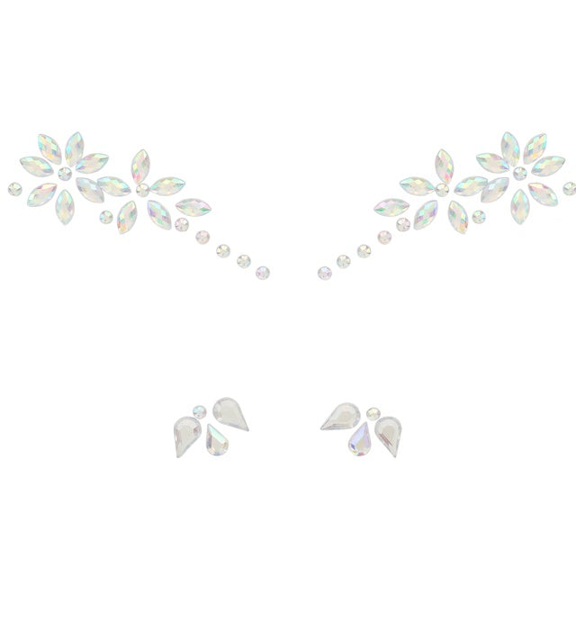 Face Jewels Flowers