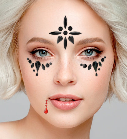  Face Jewels Vampiress