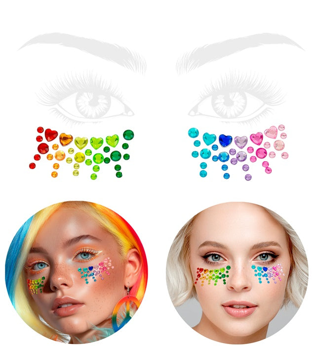 Face Jewels Pride