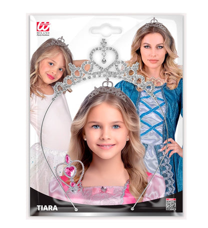 Tiara Strass With Pendant Child Size