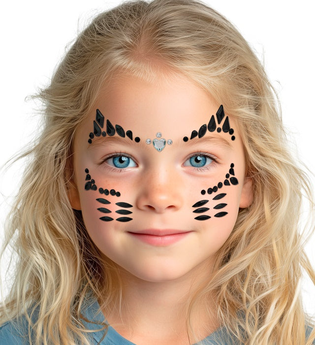 Face Jewels Cat