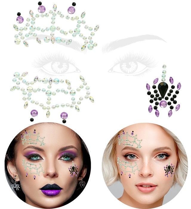 Face Jewels Spider