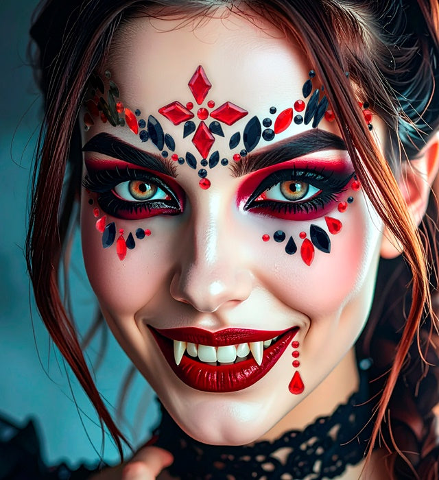 Face Jewels Vampiress
